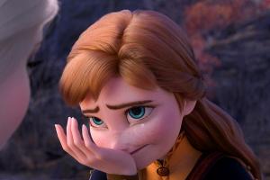 Anna and Elsa's teardrops
