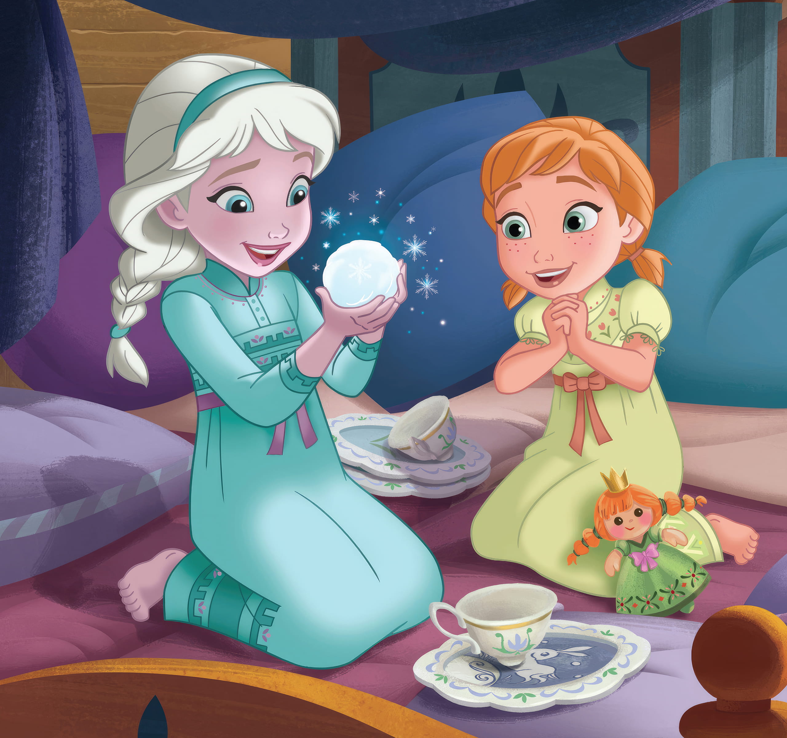 Anna and Elsa&rsquo;s childhood clothes