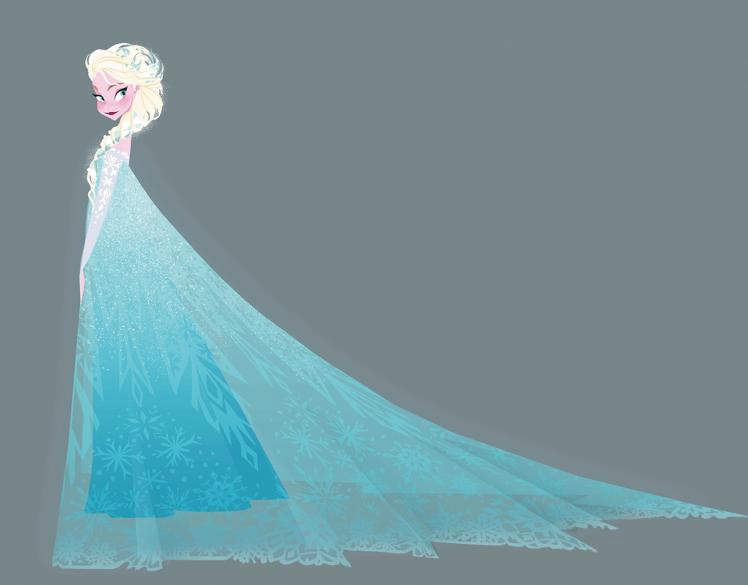 Elsa&rsquo;s let it go dress