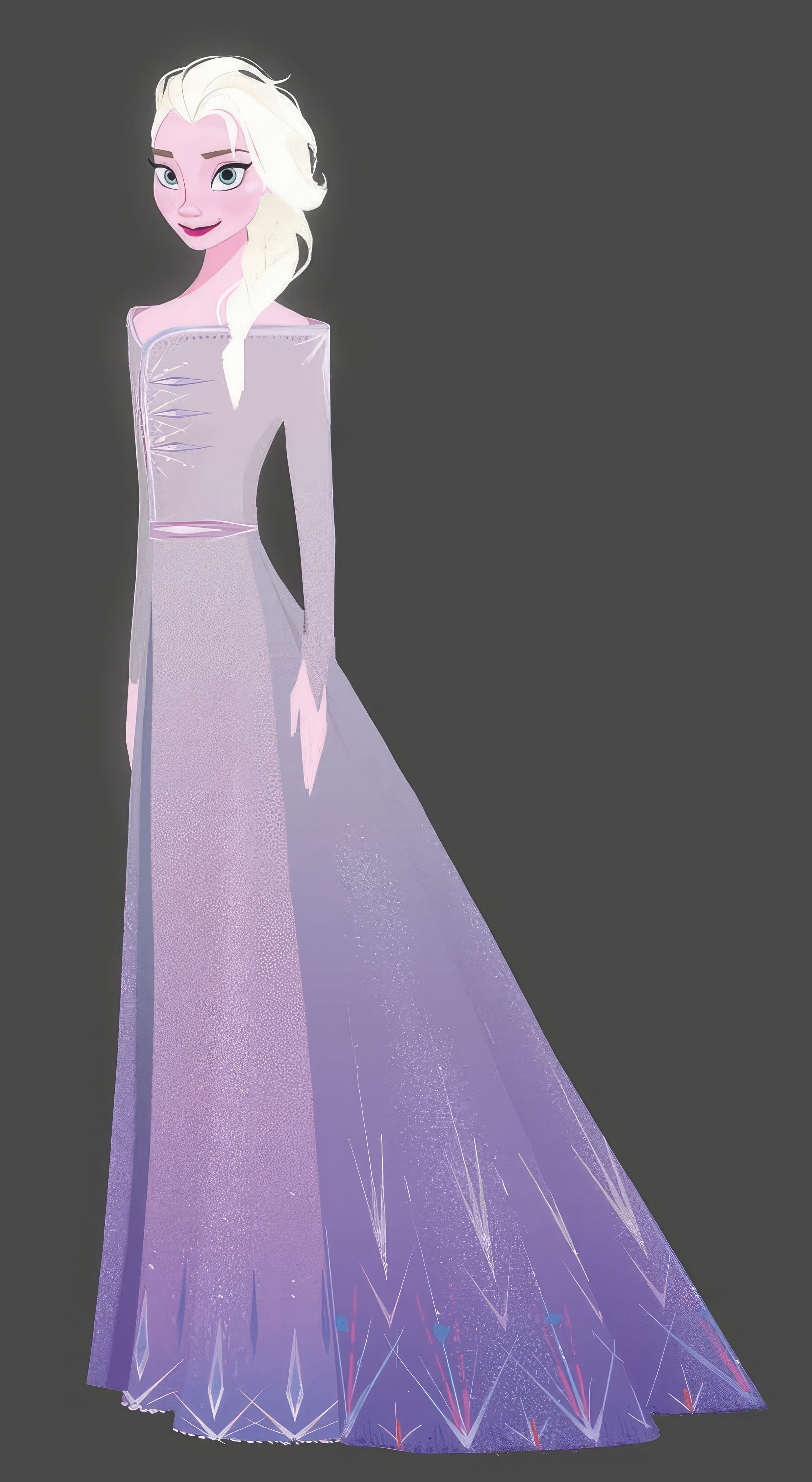 Elsa&rsquo;s royal dress