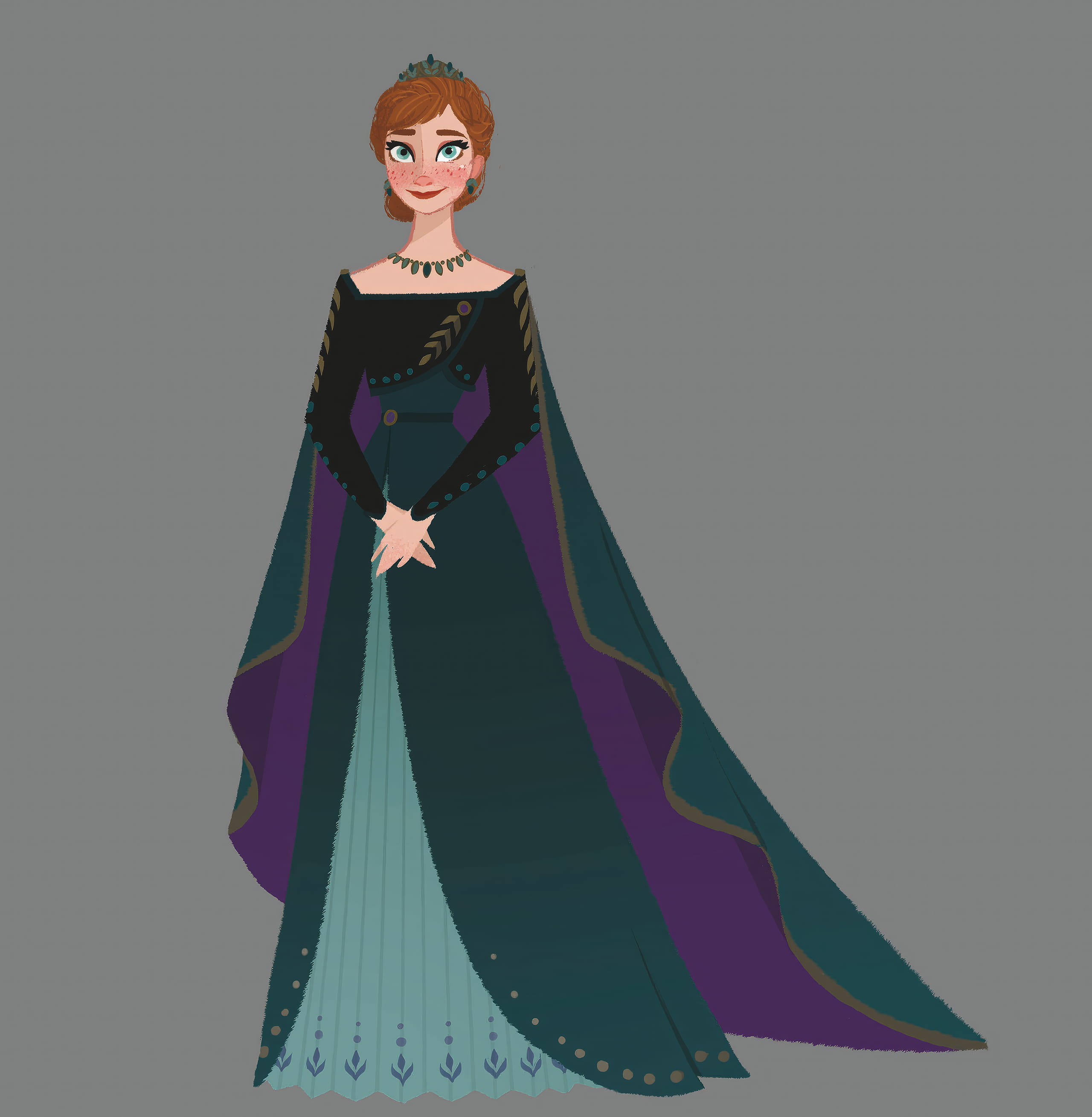 Anna&rsquo;s town ceremony dress