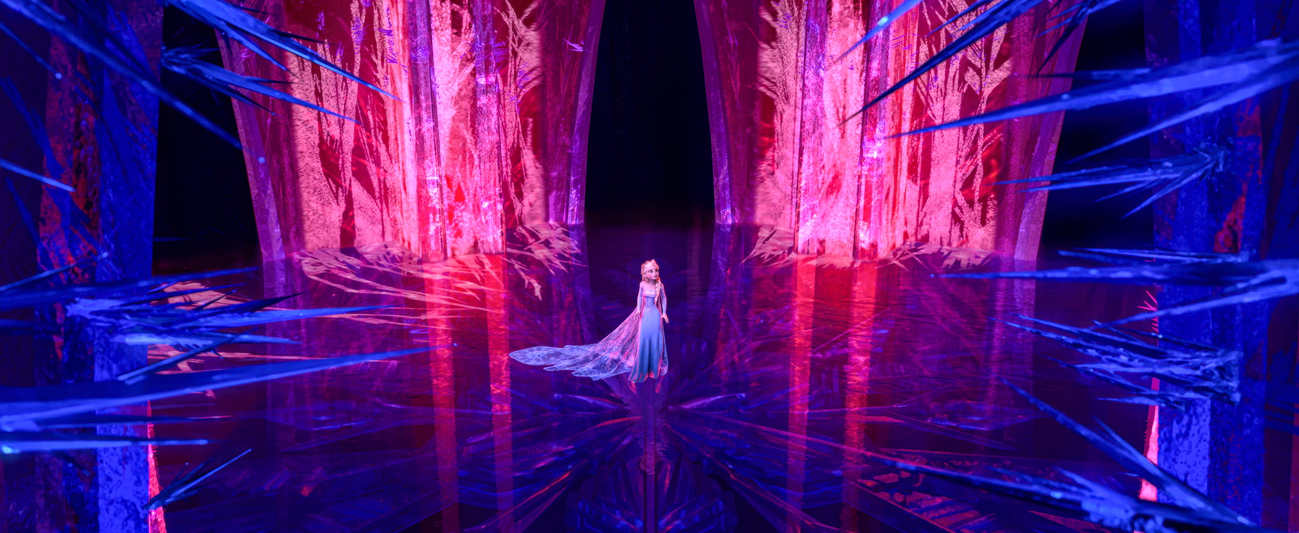 Elsa&rsquo;s ice getting sharper