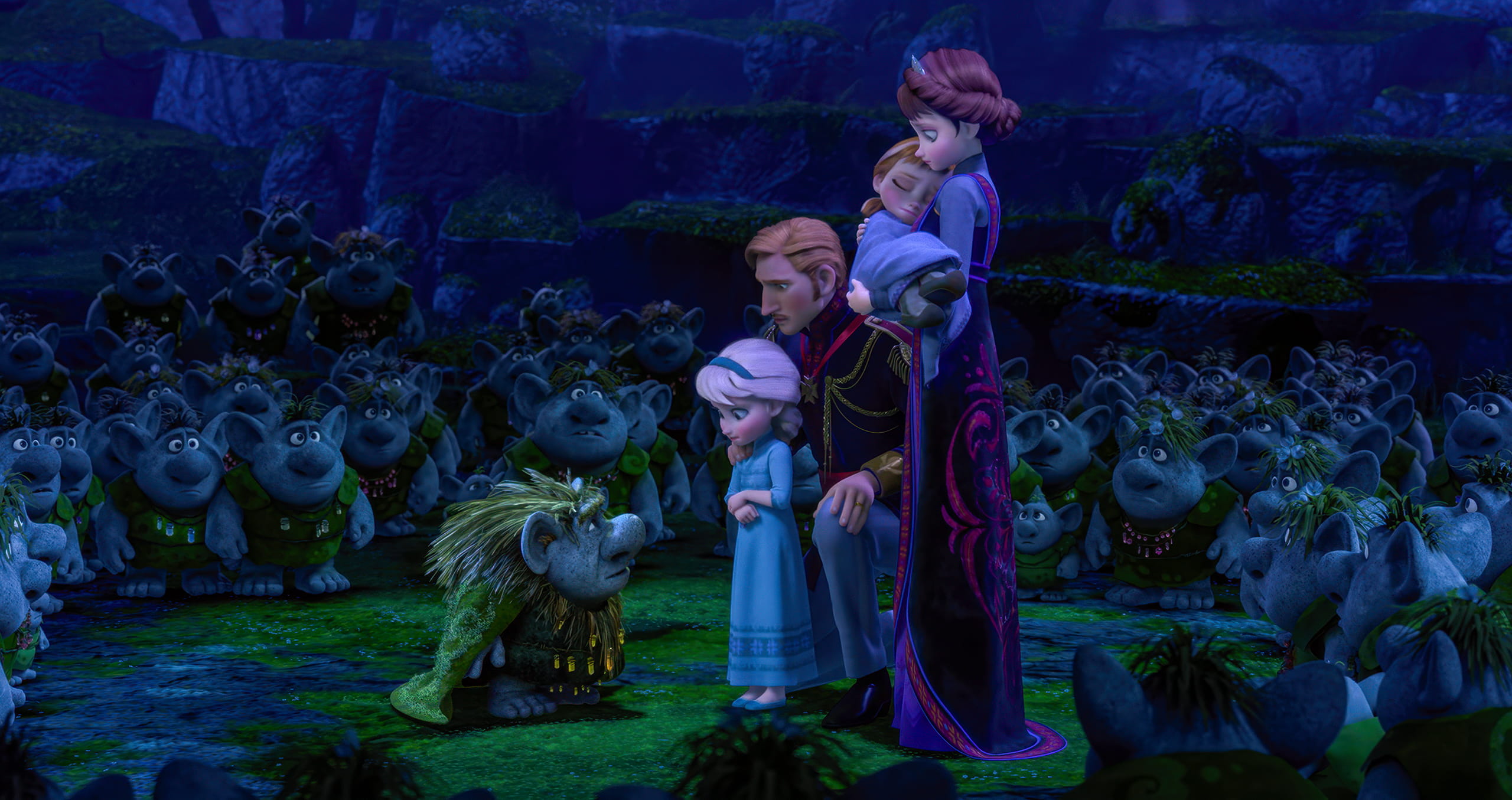 아렌델 왕가와 패비의 만남